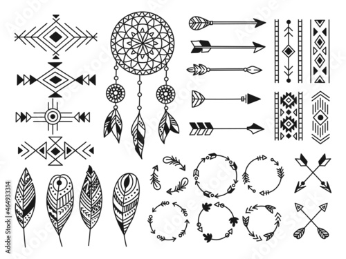 Set of Tribal Design Element