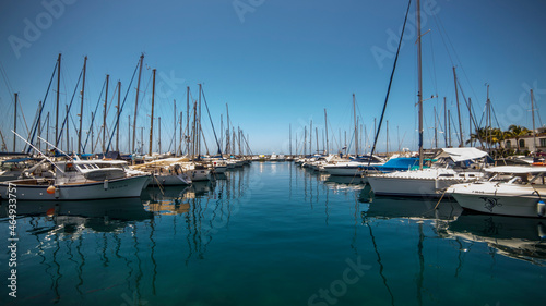 Port, Port de mogan, Port morski, Port Hiszpański, Łodzie w porcie © Follow the Sun