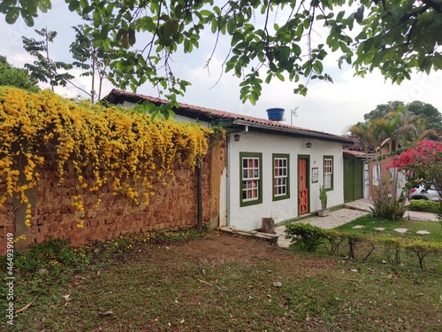 house in the village of Pirenópolis Brazil