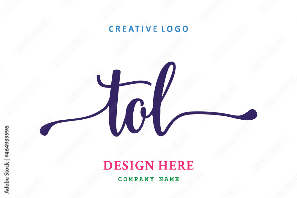 TOL lettering logo is simple, easy to understand and authoritative TOL lettering logo is simple, easy to understand and authoritative