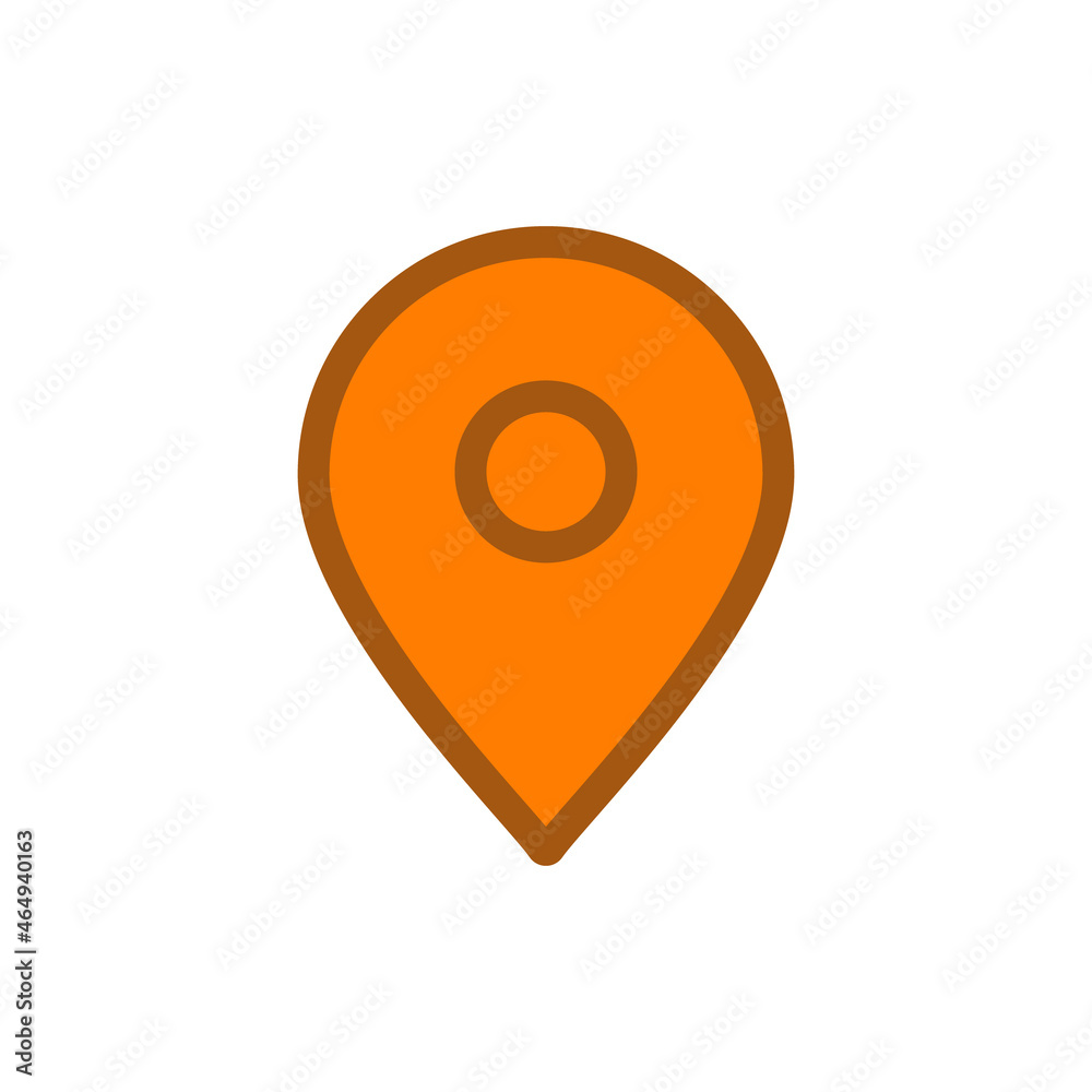 Location icon, map pin, gps mark pointer vector. Location icon, map pin, gps mark pointer vector.