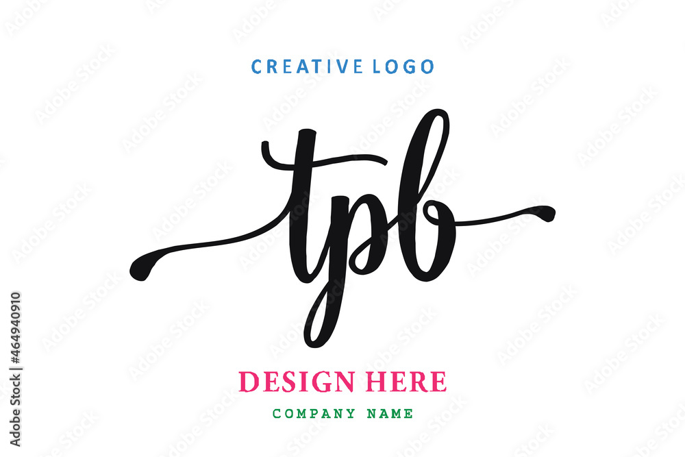 TPB lettering logo is simple, easy to understand and authoritative TPB lettering logo is simple, easy to understand and authoritative