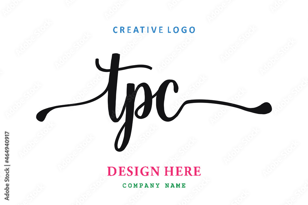 TPC lettering logo is simple, easy to understand and authoritative TPC lettering logo is simple, easy to understand and authoritative