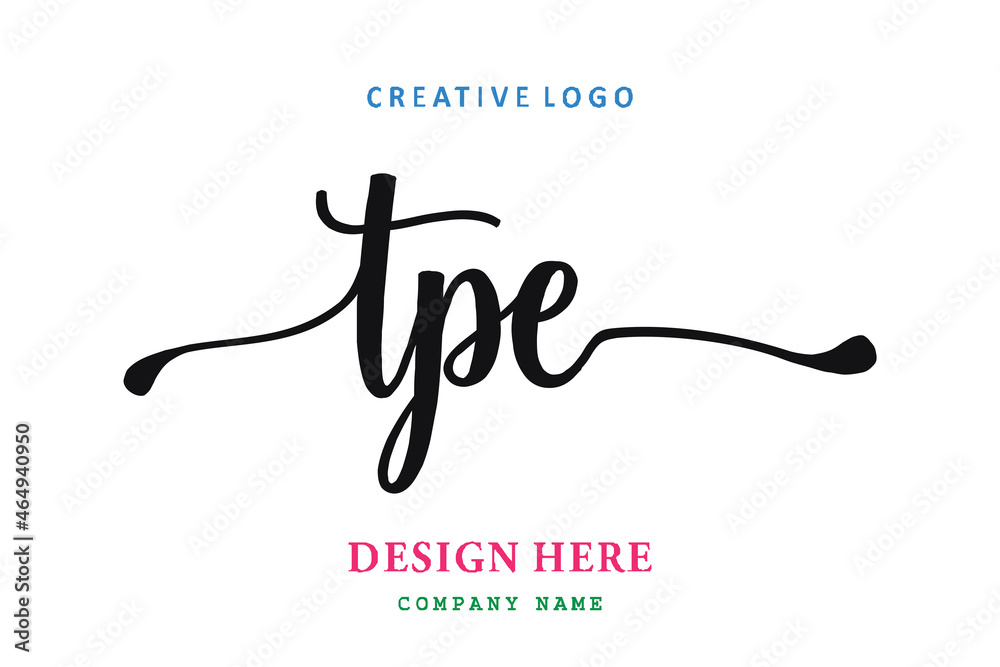 TPE lettering logo is simple, easy to understand and authoritative TPE lettering logo is simple, easy to understand and authoritative
