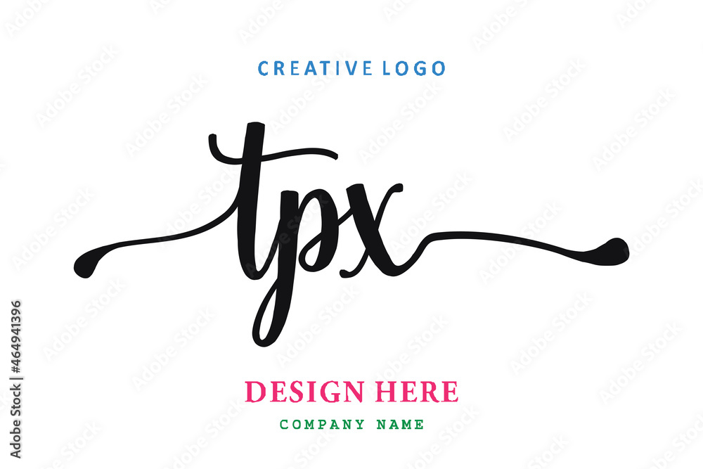 TPX lettering logo is simple, easy to understand and authoritative TPX lettering logo is simple, easy to understand and authoritative