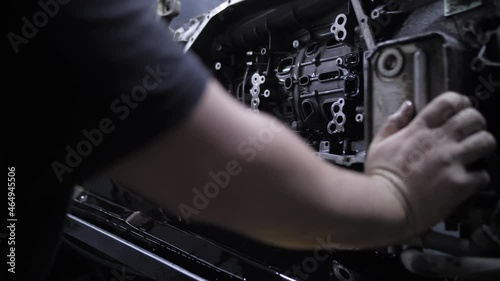 disassembly and repair of automatic transmission