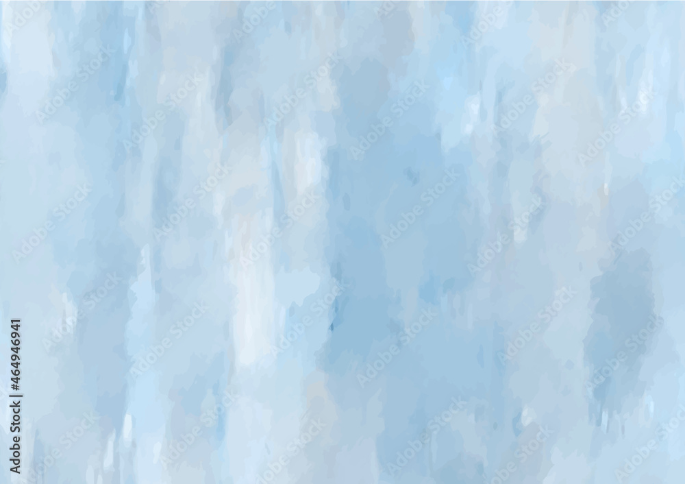 Fototapeta 幻想的な水彩の水色テクスチャ背景 Naklejamy Com
