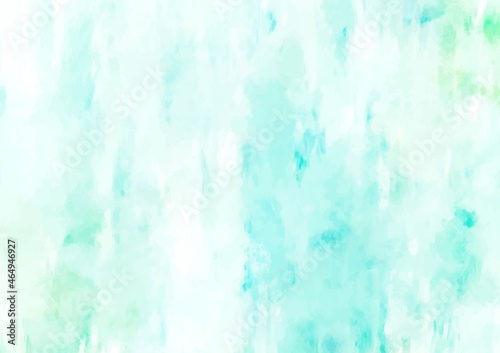幻想的な水彩の水色テクスチャ背景
