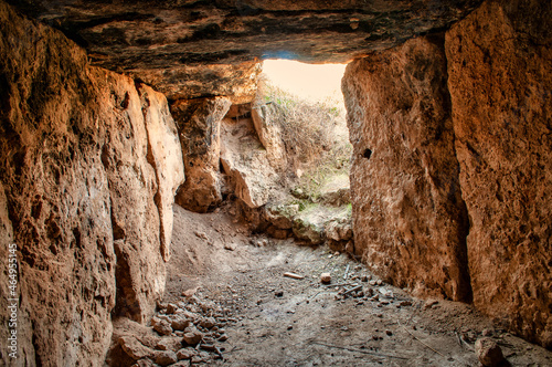 Gorafe megalithic park. Granada - Andalusia, Spain. photo