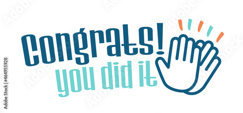 Congrats ! you did it