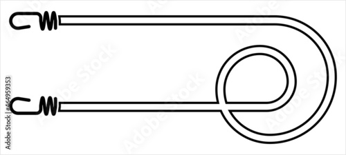 Cord With Hooks Icon Y_2110001