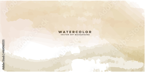 Vector watercolor art background. Wallpaper design with paint brush. Vector illustration of watercolor art background for prints  wall art  covers and invitation cards