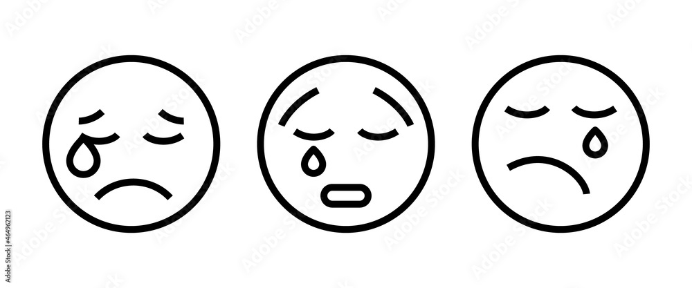 sad crying smiley face character with tears streaming down his face, crying out loud icon sad crying smiley face character with tears streaming down his face, crying out loud icon