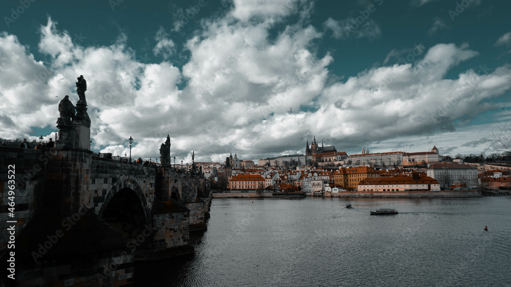 Obraz premium charles bridge city