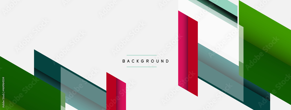 Background. Geometric diagonal square shapes and lines abstract composition. Vector illustration for wallpaper banner background or landing page