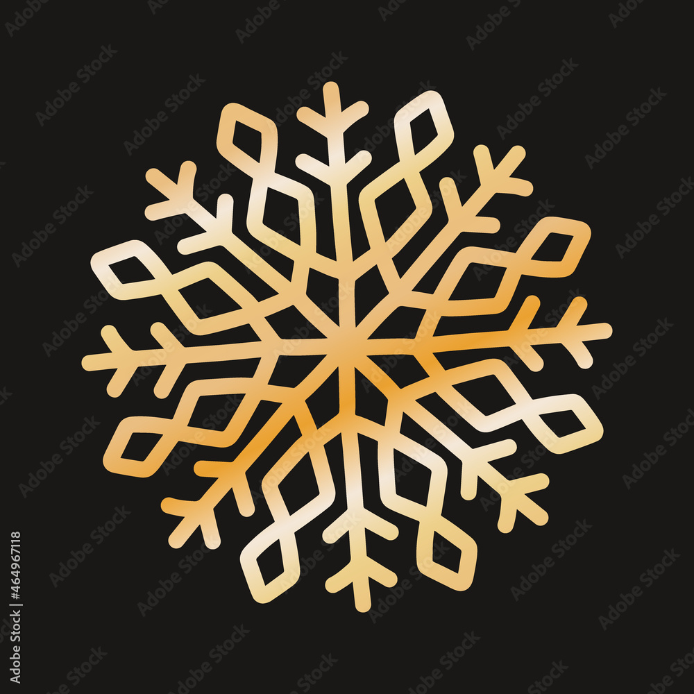 cute snowflake, festive christmas design of unique winter symbol. cute snowflake, festive christmas design of unique winter symbol.