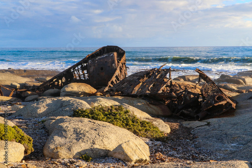 aristea shipwreck west coast south africa hondeklip bay photo