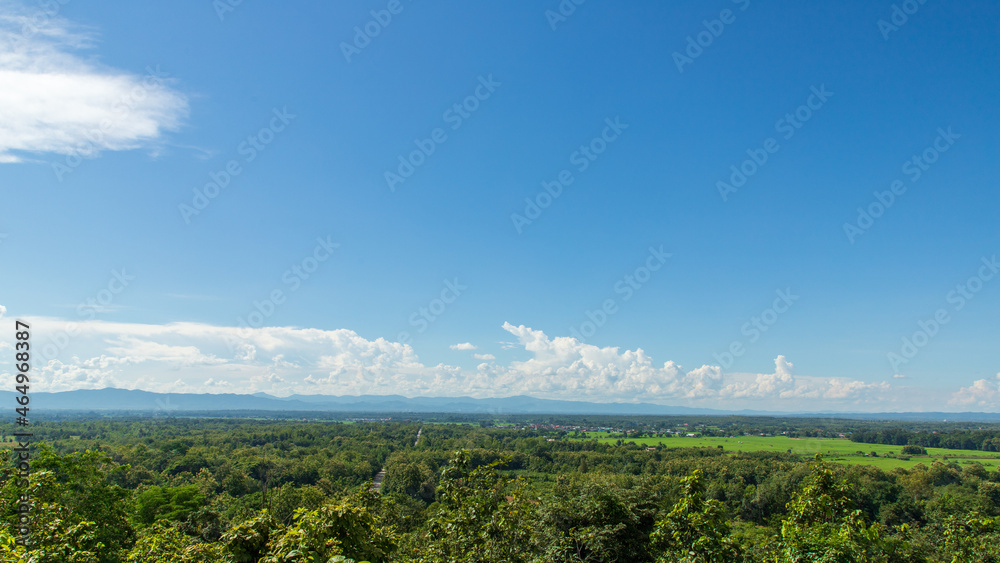 beautiful mountain view