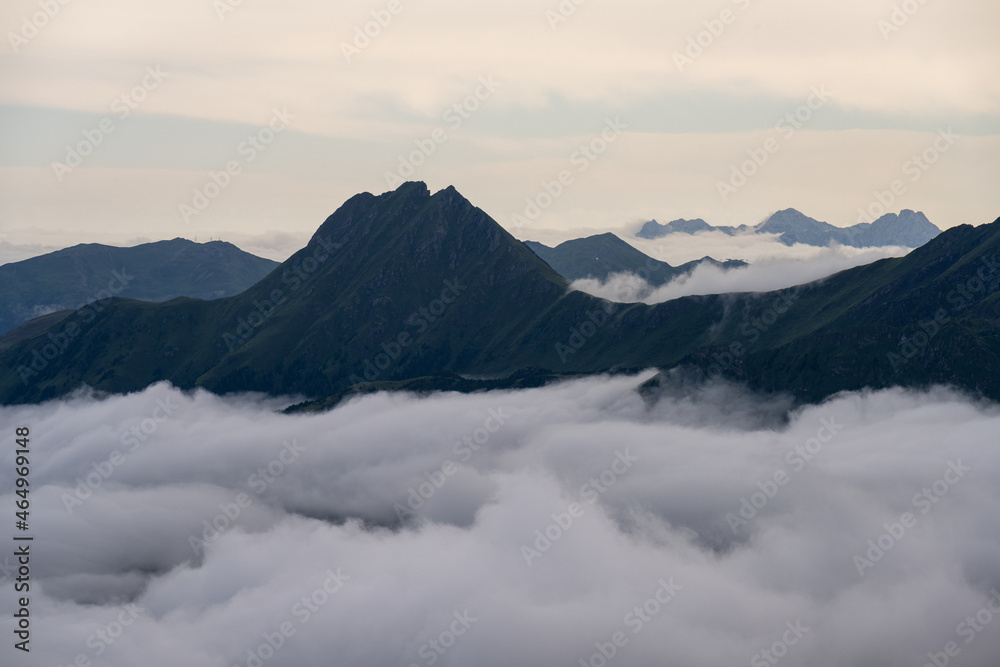 Alpenpanorama - über den Wolken