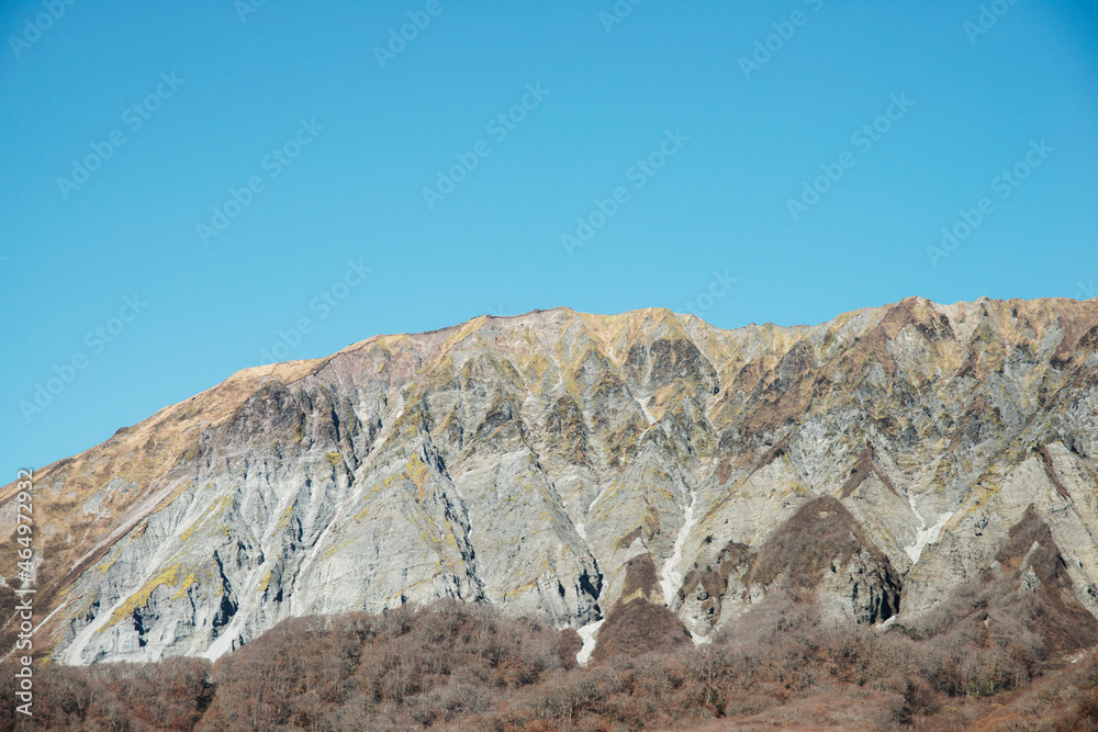 秋の絶景の大山（鳥取県）