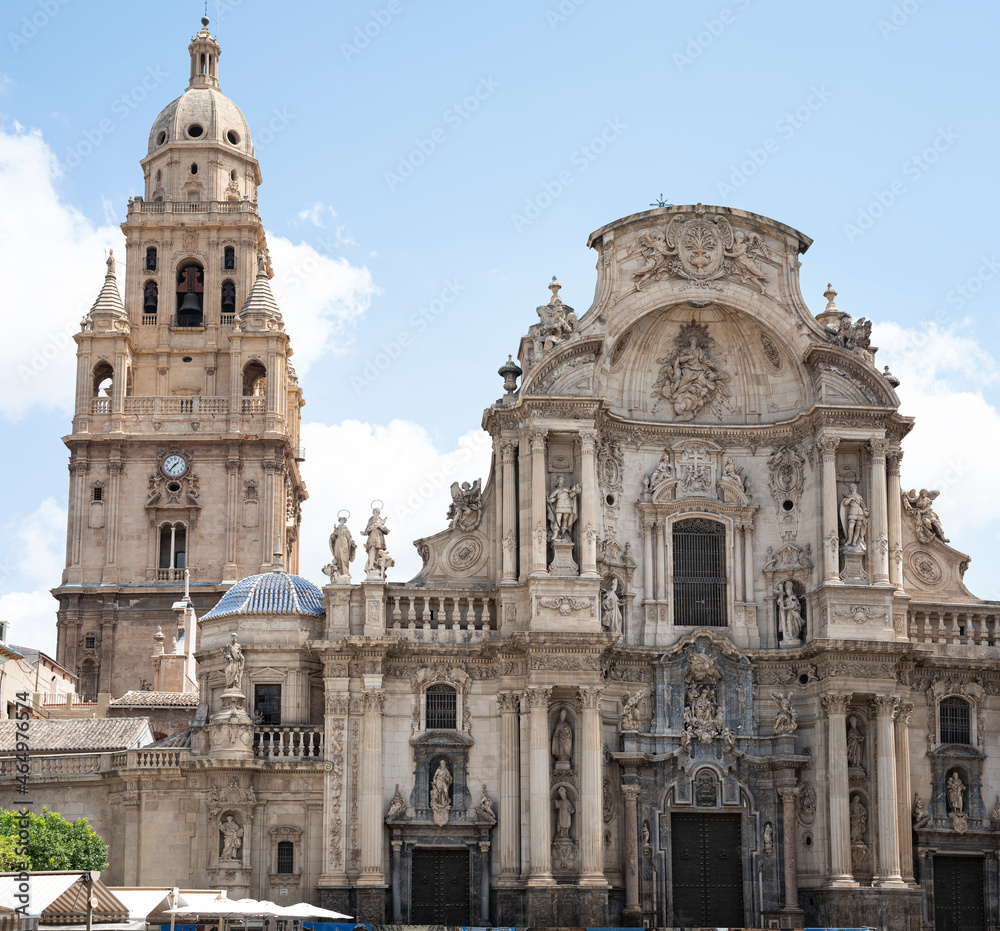 Cityscape photography of Murcia Cathedral