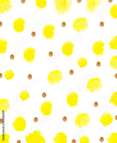 Fototapeta Naklejka Na Ścianę i Meble -  Yellow shiny background illustration