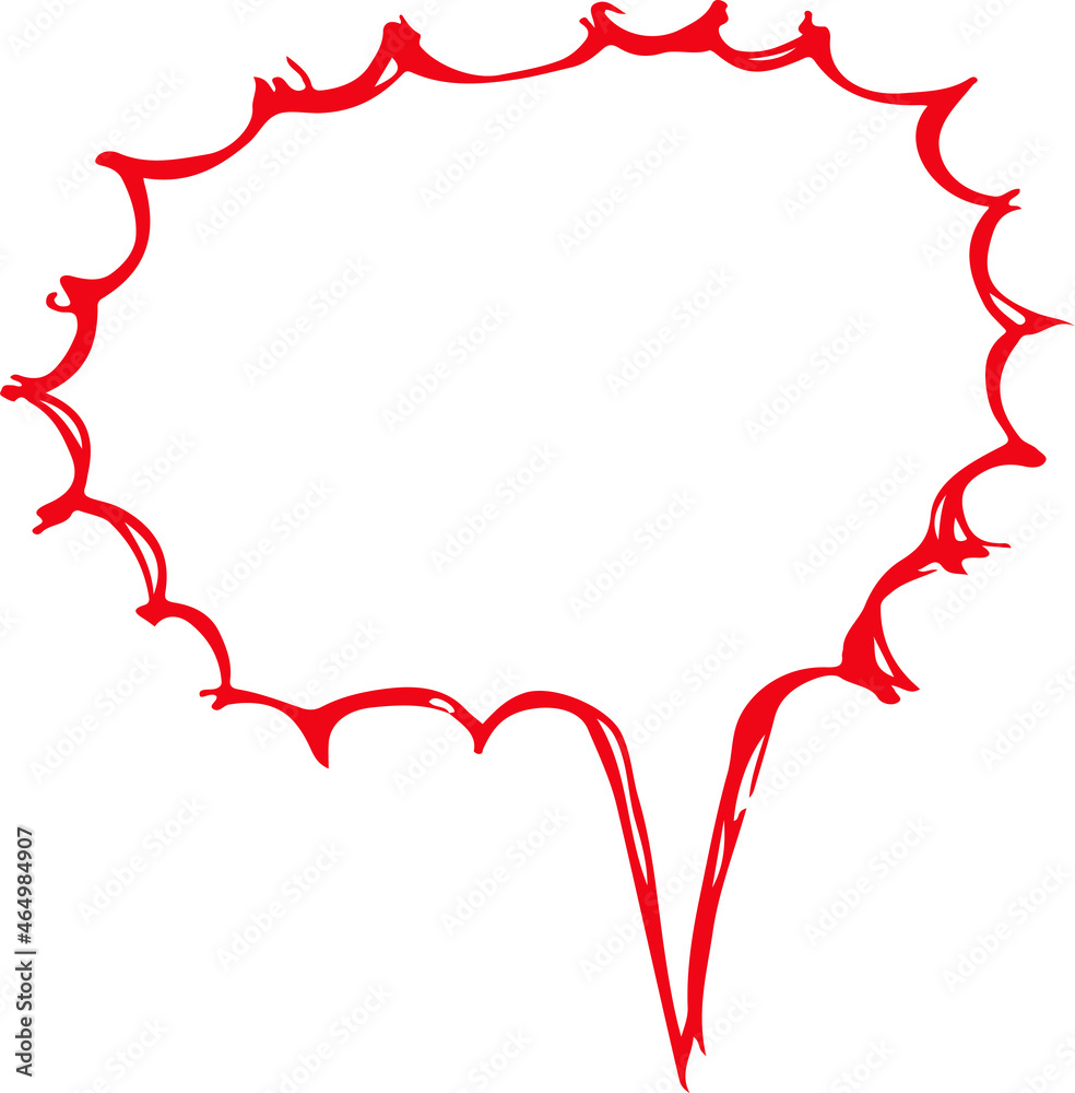 Naklejka premium Speech bubble icon sign design