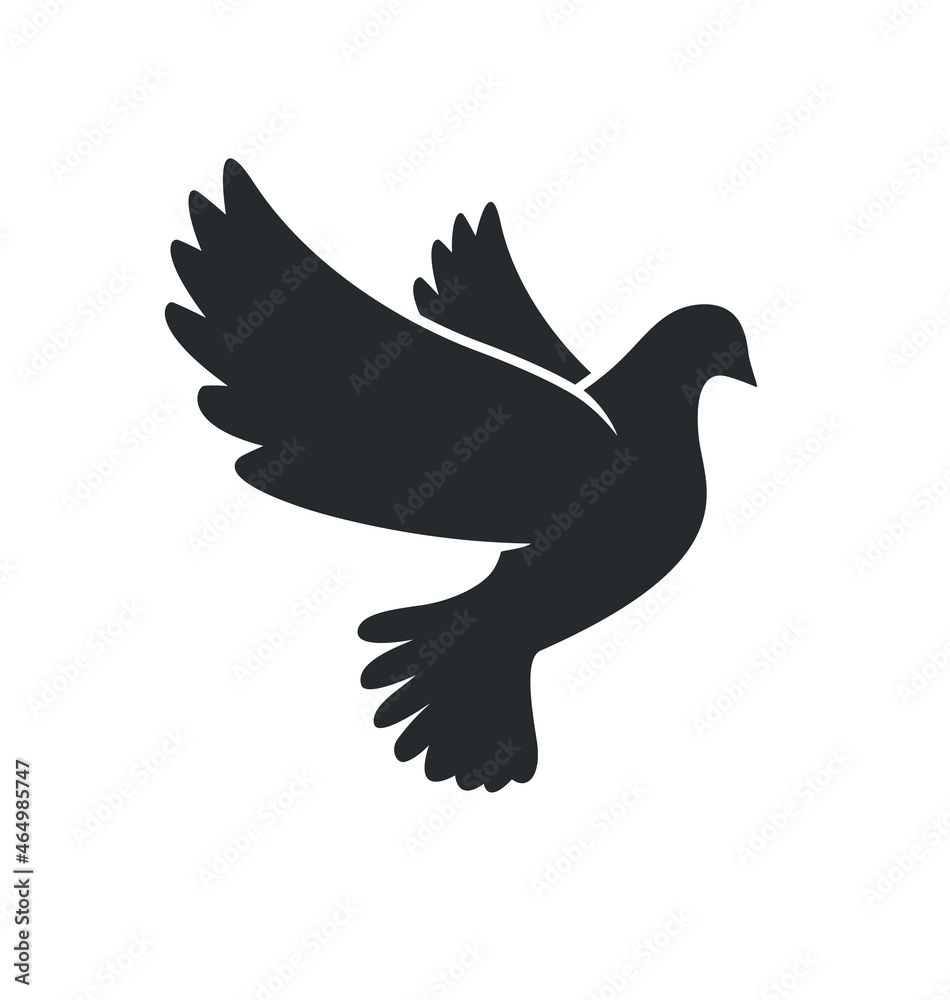 beautiful peace dove silhouette beautiful peace dove silhouette