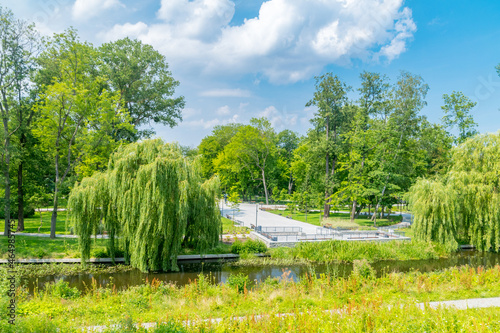 City Park in Starogard Gdanski, Poland.