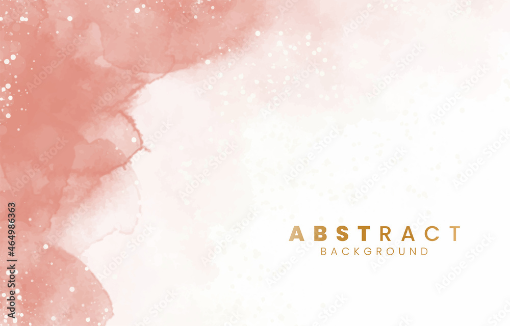 Fototapeta premium Abstract colorful watercolor for background. 