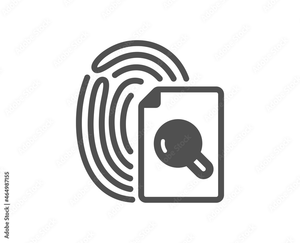 Inspect icon. Research documents sign. Search file symbol. Classic flat style. Quality design element. Simple inspect icon. Vector Inspect icon. Research documents sign. Search file symbol. Classic flat style. Quality design element. Simple inspect icon. Vector