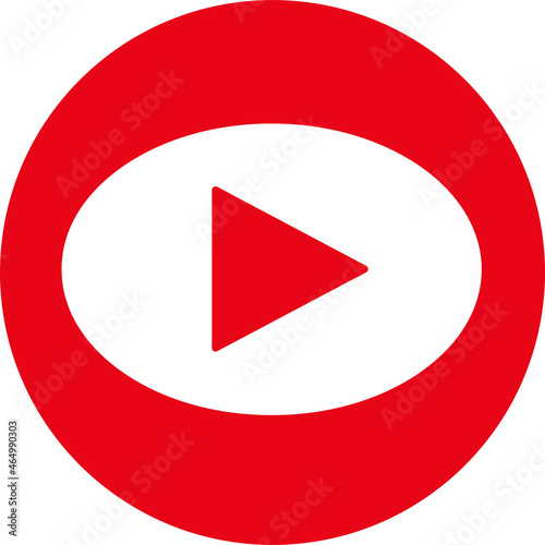 Free Download button video player icon sign design - GFXLoad