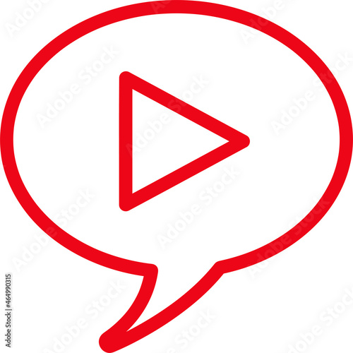 Free Download button video player icon sign design - GFXLoad