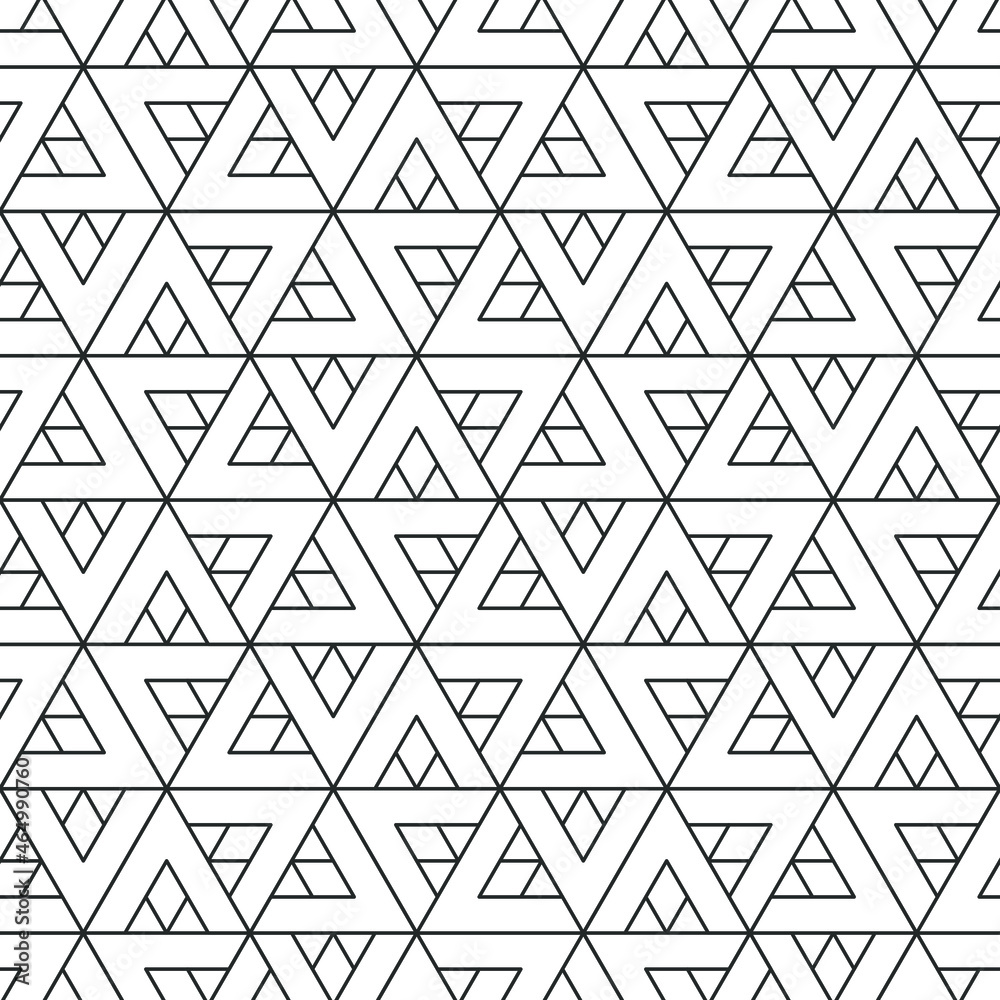 Hexagon art seamless pattern background. Hexagon art seamless pattern background.