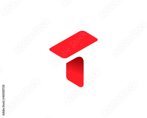 Letter T logo icon design template elements