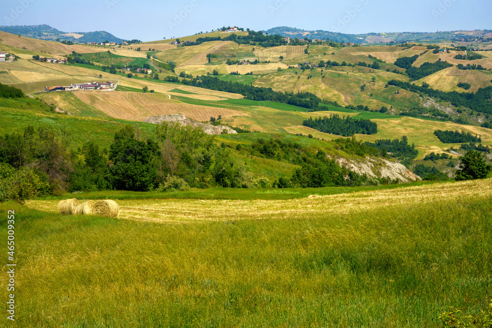 Rural landscape near Pavullo nel Frignano, Emilia-Romagna.