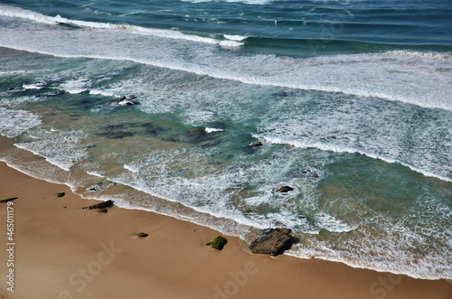 Beautiful view of Cordoama beach, Algarve, Portugal photo