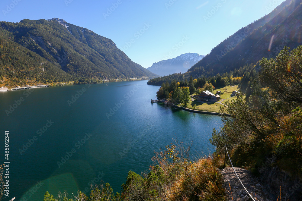 Achensee ( Lake Achen) autumn landscape gaisalmsteig
