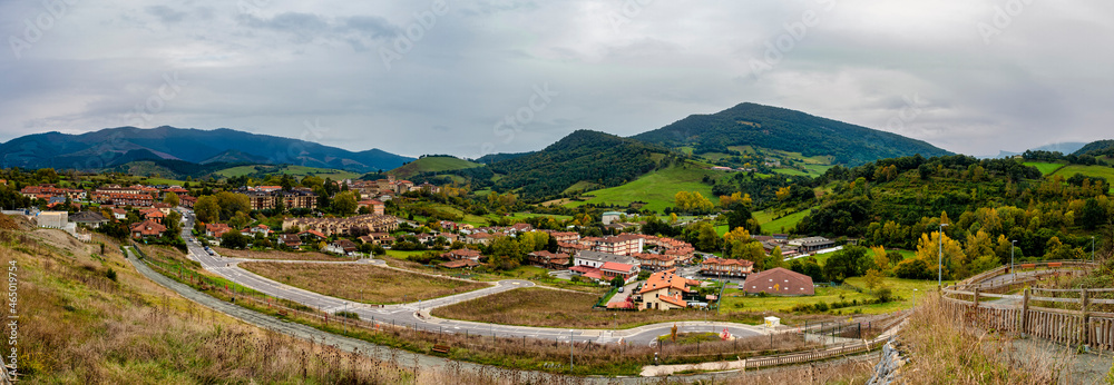 Artziniega panoramic view