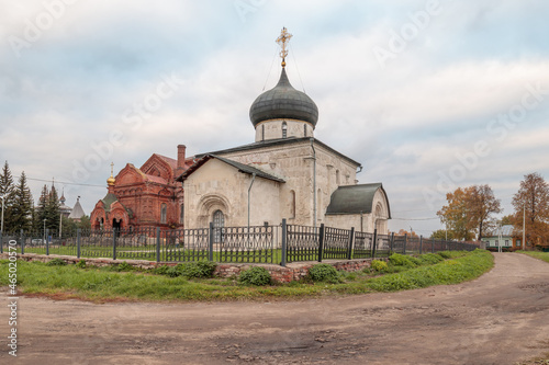 Russia, Yuryev-Polsky. Cathedral of St. George the Victorious.