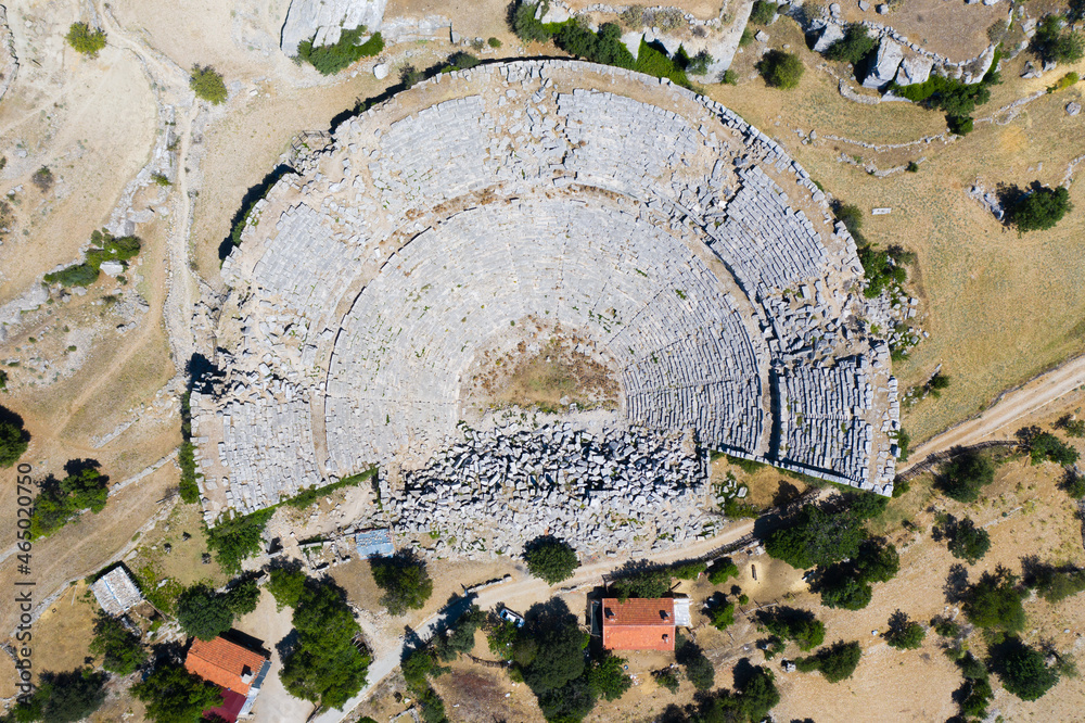 Selge was an important city in ancient Pisidia and later in Pamphylia, on the southern slope of Mount Taurus, modern Antalya Province, Turkey, at the part where the river Eurymedon River.	