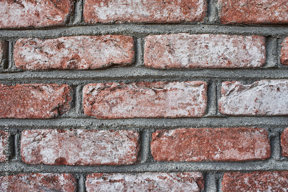 Beautiful brown brick wall for background or texture. ideal straight lines Beautiful brown brick wall for background or texture. ideal straight lines
