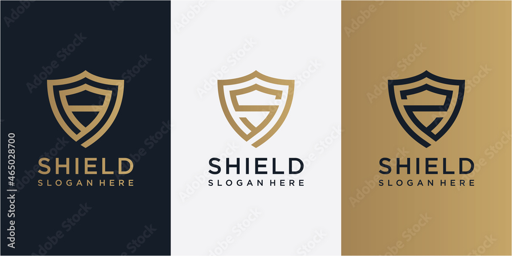 Initial Letter S Shield Secure Safe Secret Strong logo design vector. letter Z shield logo design Initial Letter S Shield Secure Safe Secret Strong logo design vector. letter Z shield logo design