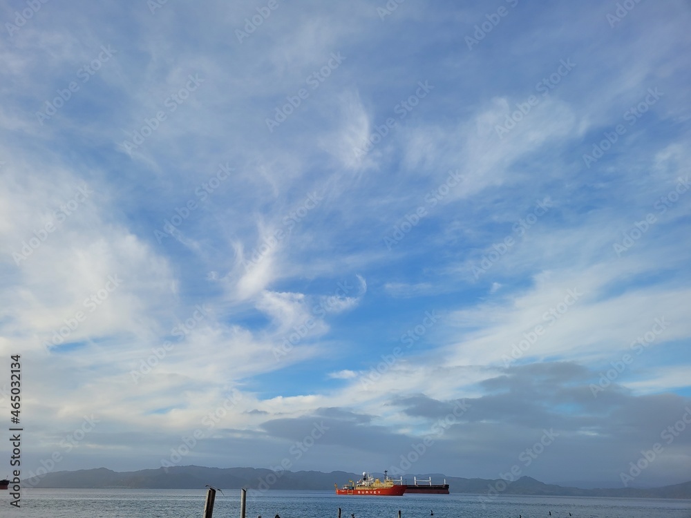 ship in the sea ship in the sea
