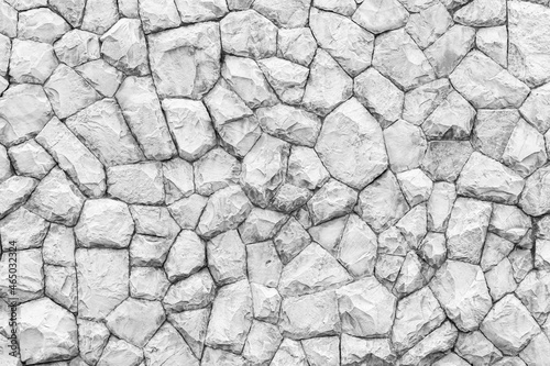 white natural stone wall pattern and background texture