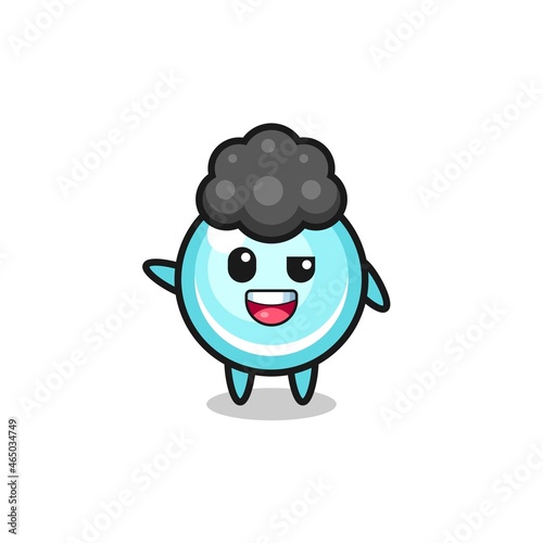 Wallpaper Mural bubble character as the afro boy Torontodigital.ca