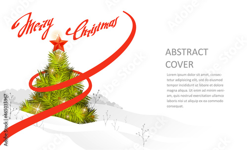 Horizontal banner - congratulations with the inscription 