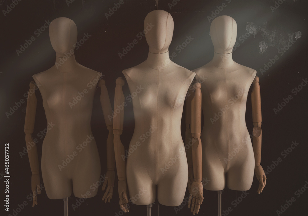 Obraz premium lifeless cloth proofing dummy