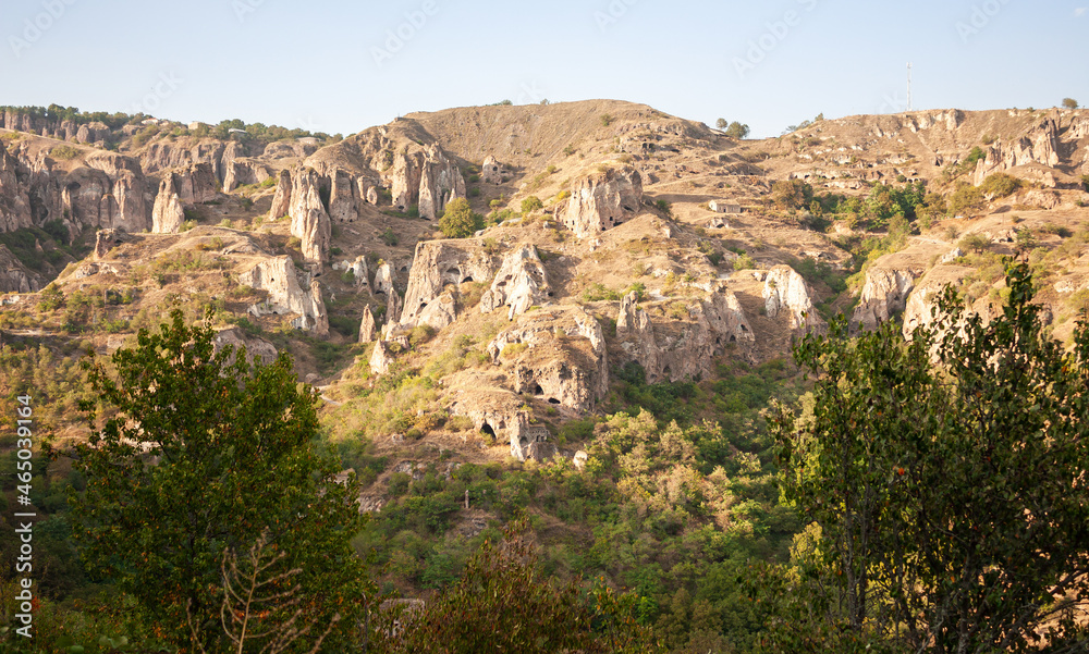 Fototapeta premium Armenia. Khndzoresk. Syunik province.