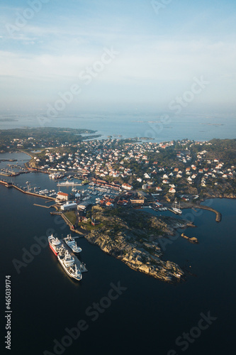 Aerial view of donsö photo